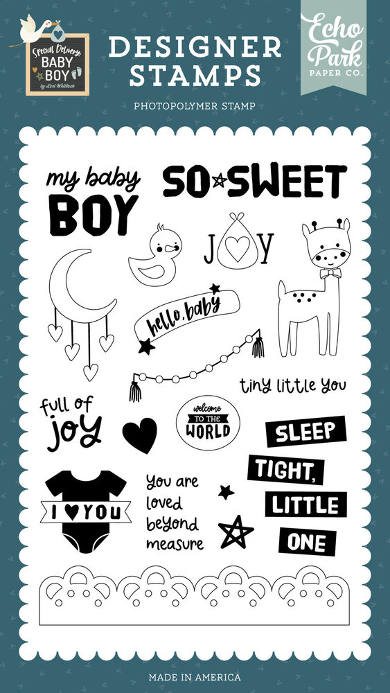 Echo Park Full Of Joy Clear Stamps (SDB353047) (OUTLET)