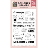 Echo Park Oh Baby Girl Clear Stamps (SDG354048) (OUTLET)