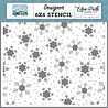Echo Park Catch Snowflakes Stencil (SI288033) (OUTLET)