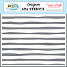Echo Park Life Is Sweet Stripes Stencil (SK312035) (OUTLET)