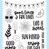 Echo Park Good Times And Tan Lines Designer Stamps (SK312045) (OUTLET)