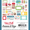 Echo Park A Slice Of Summer Frames & Tags (SOS241025) (OUTLET)