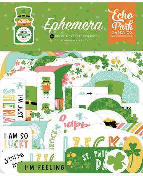 Echo Park Happy St. Patrick's Day Ephemera (SPD350024) (OUTLET)