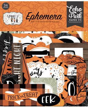 Echo Park Spooky Ephemera (SPO284024) (OUTLET) Echo Park Spooky Ephemera (SPO284024) (OUTLET)