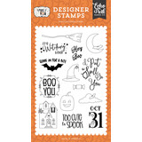 Echo Park Hey Boo Clear Stamps (SPO284044) (OUTLET)