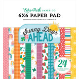 Echo Park Sunny Days Ahead 6x6 Inch Paper Pad (SUN377023) (OUTLET)