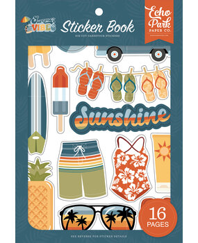 Echo Park Summer Vibes Sticker Book (SV365029) (OUTLET) Echo Park Summer Vibes Sticker Book (SV365029) (OUTLET)