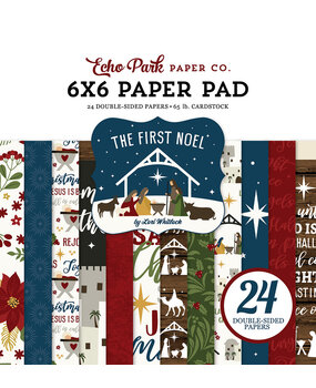 Echo Park The First Noel 6x6 Inch Paper Pad (TFN256023) (OUTLET)