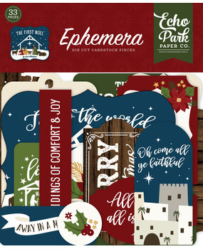 Echo Park The First Noel Ephemera (TFN256024) (OUTLET)