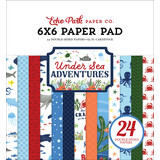 Echo Park Under Sea Adventures 6x6 Inch Paper Pad (USA245023) (OUTLET)