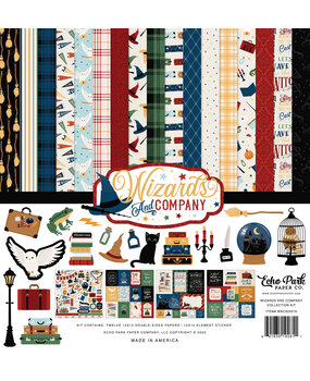 Echo Park Wizards And Company 12x12 Inch Collection Kit (WAC322016) (OUTLET)