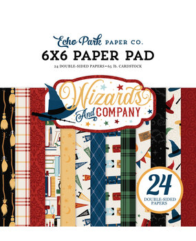 Echo Park Wizards And Company 6x6 Inch Paper Pad (WAC322023) (OUTLET)