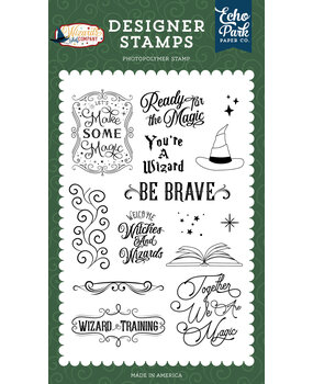 Echo Park Ready For The Magic Designer Stamps (WAC322044) (OUTLET)