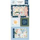 Echo Park Welcome Baby Boy 6x13 Inch Chipboard Frames (WBB234065) (OUTLET)