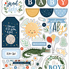 Echo Park Welcome Baby Boy Puffy Stickers (WBB234066) (OUTLET)