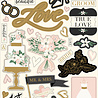 Echo Park Wedding Day 6x13 Inch Chipboard Accents (WD181021) (OUTLET)