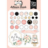 Echo Park Wedding Adhesive Brads (WED258020) (OUTLET)