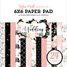 Echo Park Wedding 6x6 Inch Paper Pad (WED258023) (OUTLET)