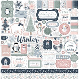 Echo Park Winterland Element Sticker (WTL333014) (OUTLET)