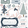 Echo Park Winterland Chipboard Accents (WTL333021) (OUTLET)