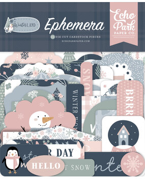 Echo Park Winterland Ephemera (WTL333024) (OUTLET)