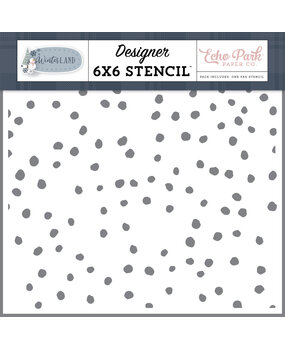 Echo Park Frosty Nights Stencil (WTL333033) (OUTLET)