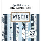 Echo Park Winter 6x6 Inch Paper Pad (WTR257023) (OUTLET)