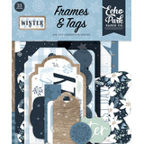 Echo Park Winter Frames & Tags (WTR257025) (OUTLET)