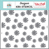 Echo Park Pom Pom Stencil (WUS306034) (OUTLET)