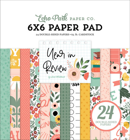 Echo Park Year In Review 6x6 Inch Paper Pad (YIR337023) (OUTLET)