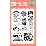 Echo Park Enjoy The Now Designer Stamps (YIR337047) (OUTLET)