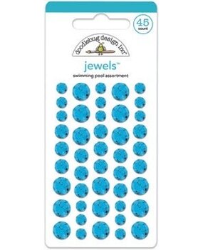 Doodlebug Design Swimming Pool Jewels (45pcs) (3508) (OUTLET)