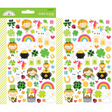 Doodlebug Design Lots O' Luck Mini Icons Stickers (6254) (OUTLET)