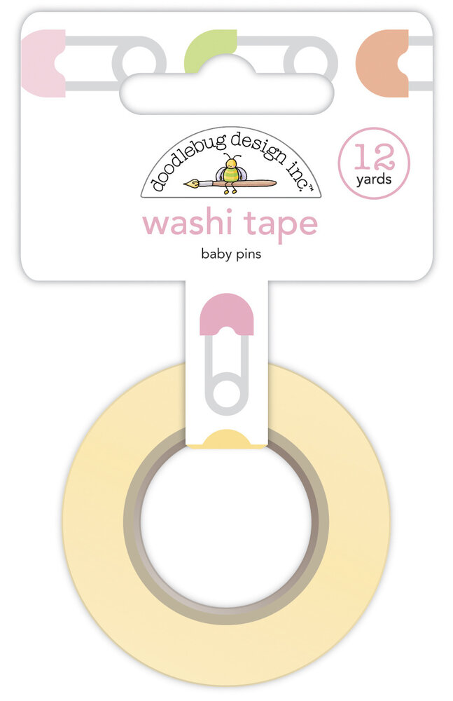 Doodlebug Design Baby Pins Washi Tape (6747) (OUTLET)