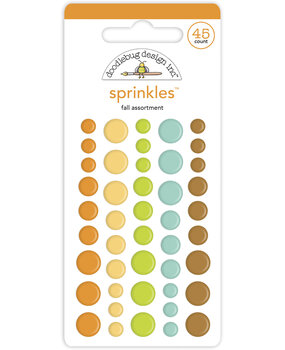 Doodlebug Design Fall Assortment Sprinkles (45pcs) (6932) (OUTLET)