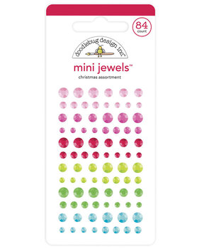 Doodlebug Design Christmas Assortment Mini Jewels (6948) (OUTLET)