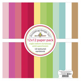 Doodlebug Design Night Before Christmas 12x12 Inch Textured Cardstock Paper Pack (7044) (OUTLET)