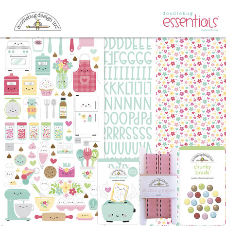 Doodlebug Design Made With Love Essentials Kit (7130) (OUTLET)