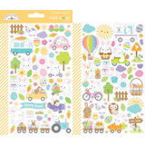 Doodlebug Design Hippity Hoppity Mini Icons Sticker (7177) (OUTLET)