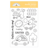 Doodlebug Design Hippity Hoppity Doodle Stamps (7178) (OUTLET)