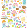 Doodlebug Design Fairy Garden Icons Stickers (7219) (OUTLET)