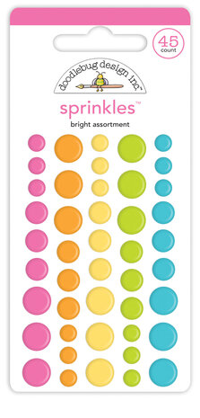Doodlebug Design Bright Assortment Sprinkles (7247) (OUTLET) Doodlebug Design Bright Assortment Sprinkles (7247) (OUTLET)