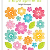 Doodlebug Design Bright Bouquet Shape Sprinkles (7249) (OUTLET)
