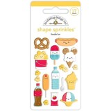 Doodlebug Design Foodie Fun Shape Sprinkles (17pcs) (7300) (OUTLET)