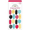 Doodlebug Design Balloon Bouquet Shape Sprinkles (7pc) (7301) (OUTLET)