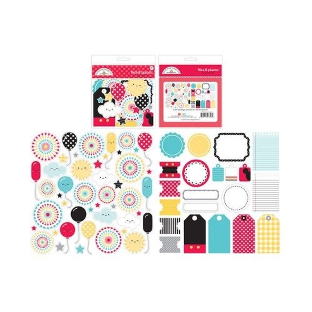Doodlebug Design Fun at the Park Bits & Pieces (67pcs) (7318) (OUTLET)