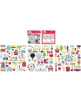 Doodlebug Design Fun at the Park Odds & Ends (106pcs) (7322) (OUTLET)