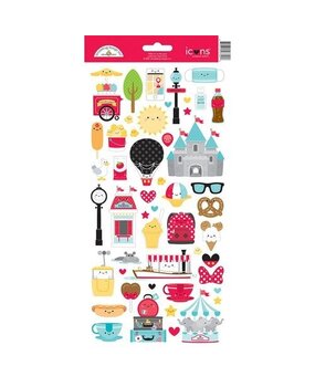 Doodlebug Design Fun at the Park Icons Stickers (7325) (OUTLET)