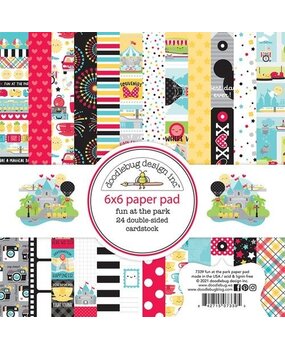 Doodlebug Design Fun at the Park 6x6 Inch Paper Pad (7339) (OUTLET)