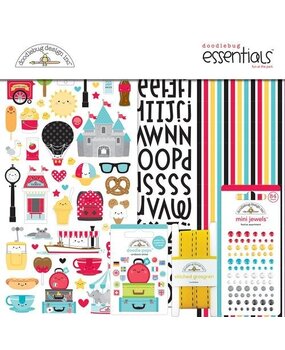 Doodlebug Design Fun at the Park 12x12 Inch Essentials Kit (7343) (OUTLET)